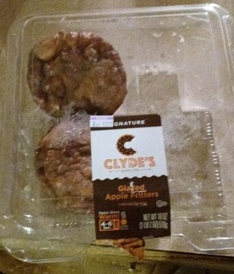 Glazed Apple Fritters Donuts, Glazed Apple