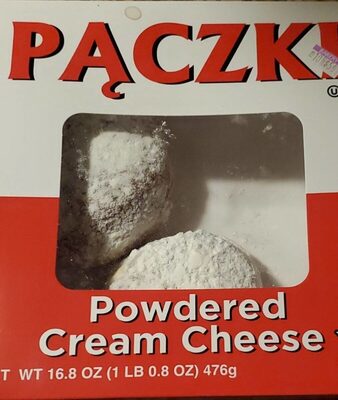 Powdered Cream Cheese Pczki, Powdered Cream Cheese