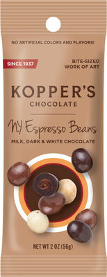Milk, Dark & White Chocolate Ny Espresso Chocolate Beans, Milk, Dark & White Chocolate