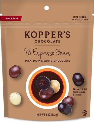 My Espresso Beans Milk, Dark & White Chocolate