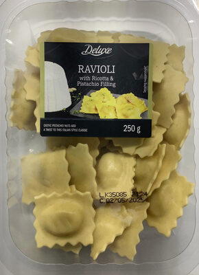 Ricotta Cheese And Pistachio Ravioli Stuffed Pasta, Ricotta Cheese