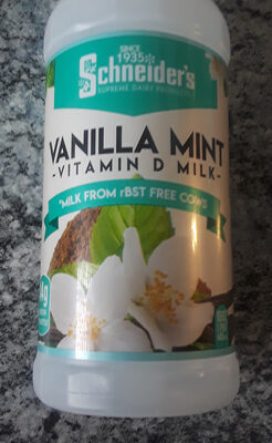Vanilla Mint Vitamin D Milk, Vanilla Mint