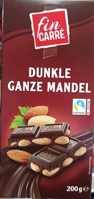 Dark Chocolate With Whole Almond, Whole Almond