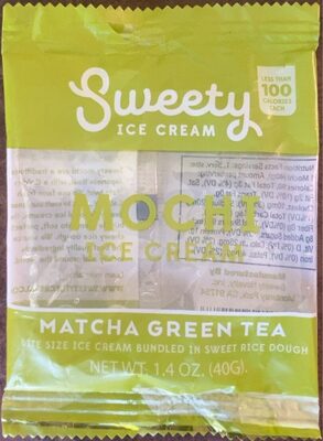 Mochi Ice Cream Matcha Green Tea, Mochi