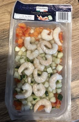 Zucchini, Tomato And Shrimp Mix, Zucchini, Tomato And Shrimp