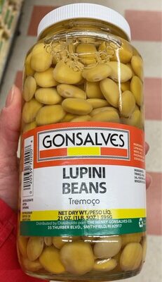 Gonsalves Lupini Beans, 21 Oz