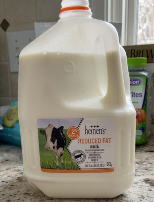 2% Reduced Fat Milk