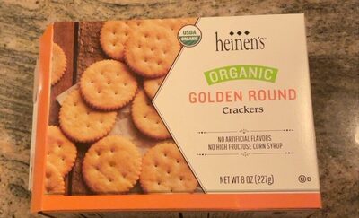 Golden Round Organic Crackers, Golden Round