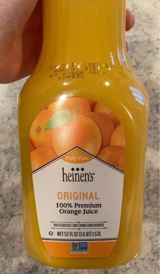 Orange Country Style With Pulp 100% Premium Juice, Orange