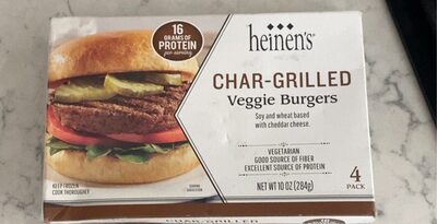 Char-Grilled Veggie Burgers, Char-Grilled