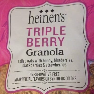 Triple Berry Granola, Triple Berry
