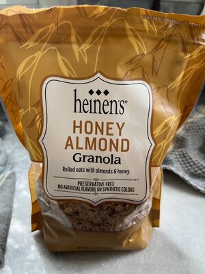 Honey Almond Granola, Honey Almond