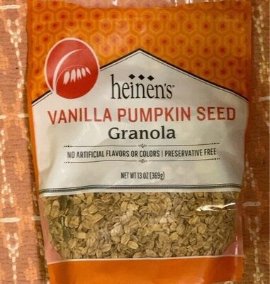 Vanilla Pumpkin Seed Granola, Vanilla Pumpkin Seed