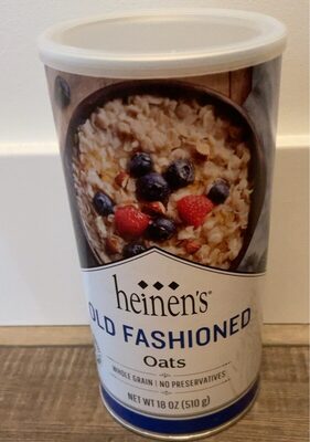 Old Fashioned Oats, Old Fashioned