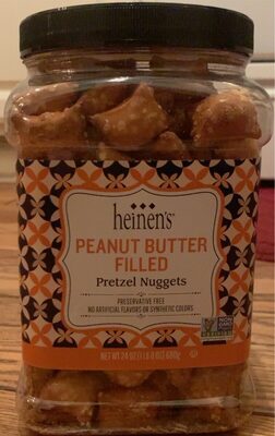 Peanut Butter Filled Pretzel Nuggets, Peanut Butter