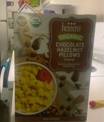 Chocolate Hazelnut Pillows Organic Cereal, Chocolate Hazelnut Pillows