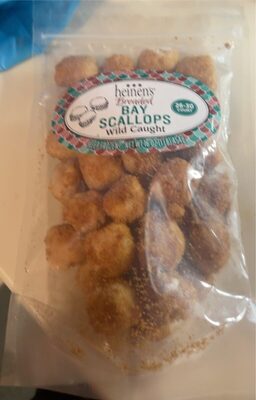 Breaded Bay Scallops, Breaded