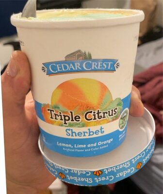 Triple Citrus Sherbet, Triple Citrus