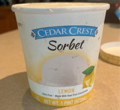 Lemon Sorbet, Lemon