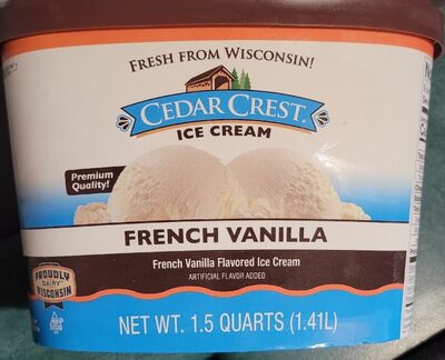 French Vanilla Flavored Ice Cream, French Vanilla