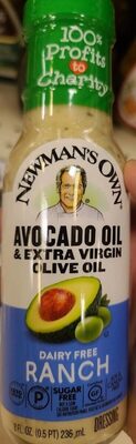 Ranch Dairy Free Avocado Oil & Extra Virgin Olive Oil Dressing, Ranch