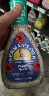 Newman's Own, Dressing, Poppy Seed, Poppy Seed
