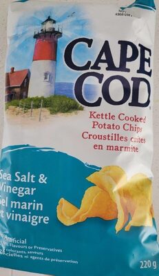 Kettle Cooked Potato Chips, Sea Salt & Vinegar
