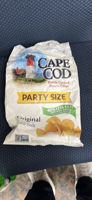 Cape Cod Potato Chips, Less Fat Original Kettle Chips, 14 Oz