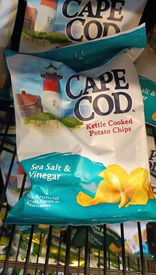 Cape Cod Sea Salt & Vinegar Chips, 2 Oz Bag