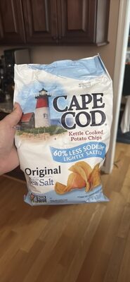 Cape Cod Potato Chips, Lightly Salted Original Kettle Chips, 8 Oz