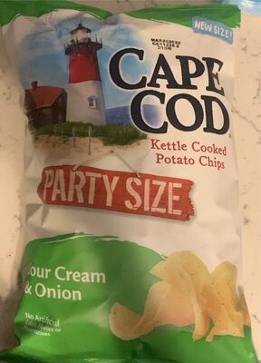 Cape Cod Sour Cream & Onion Chips, 13 Oz Bag
