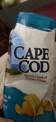 Cape Cod Sea Salt & Vinegar Chips, 7.5 Oz Bag