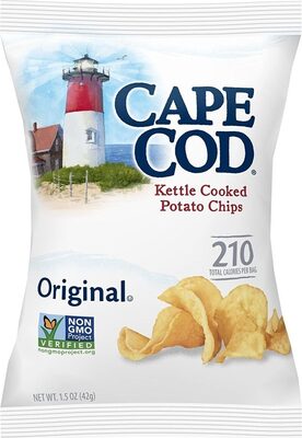 Cape Cod Potato Chips, Original Kettle Chips, 1.5 Oz