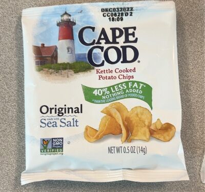 Original Less Fat Kettle Cooked Potato Chips, Original