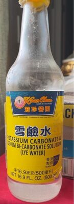 Potassium Carbonate & Sodium Bi-Carbonate Solution