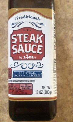 Traditional Steak Sauce, Traditional