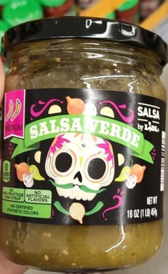 No Sugar Added Medium Salsa Verde, Medium