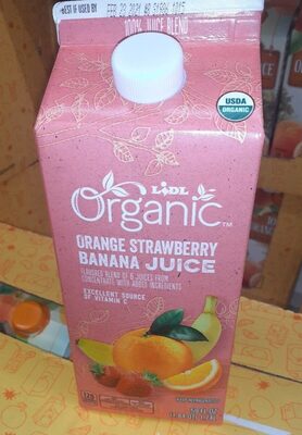 Orange Strawberry Banana Juice From Concentrate, Orange Strawberry Banana