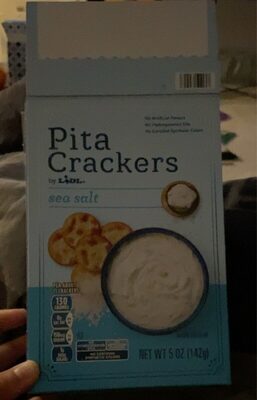 Sea Salt Pita Crackers, Sea Salt