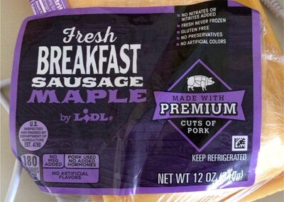 Maple Breakfast Sausage, Maple Breakfast