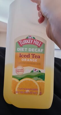 Diet Decaf Orange Iced Tea, Orange