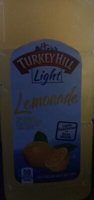 Turkey Hill Light Lemonade, Half Gallon