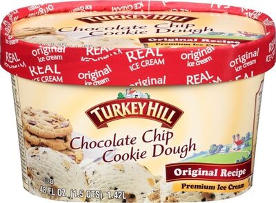 Chocolate Chip Cookie Dough Premium Ice Cream, Chocolate Chip Cookie Dough