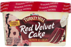 Red Velvet Cake Frozen Dairy Dessert, Red Velvet Cake
