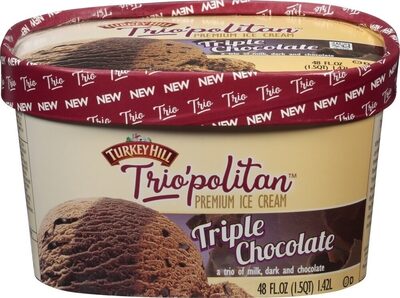 Triple Chocolate Premium Ice Cream, Chocolate