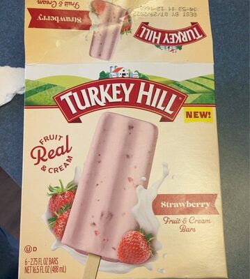 Strawberry Fruit & Cream Bars, Strawberry