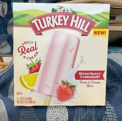 Strawberry Lemonade Fruit & Cream Bars, Strawberry Lemonade