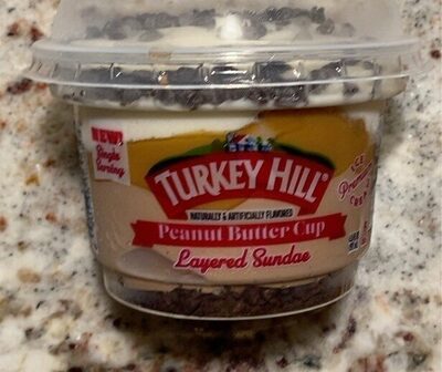 Peanut Butter Cup Layered Sundae, Peanut Butter