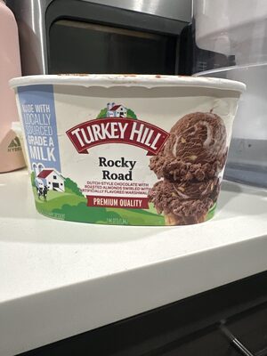 Rocky Road Frozen Dairy Dessert, Rocky Road