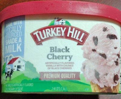 Black Cherry Premium Ice Cream, Black Cherry